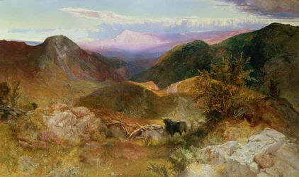 Glen Ogle, Szkocja, 1860